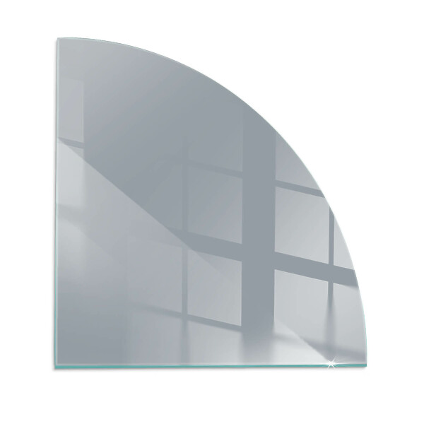 Plaque de verre pour cheminée quartier Couleur Gris