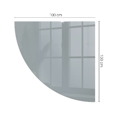 Plaque de verre pour cheminée quartier Couleur Gris