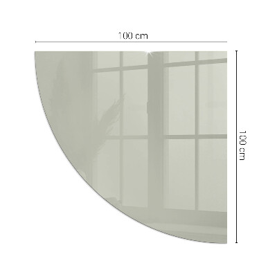 Plaque verre pour poêle quartier Couleur Gris-vert