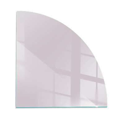 Plaque verre pour poêle quartier Couleur violet clair