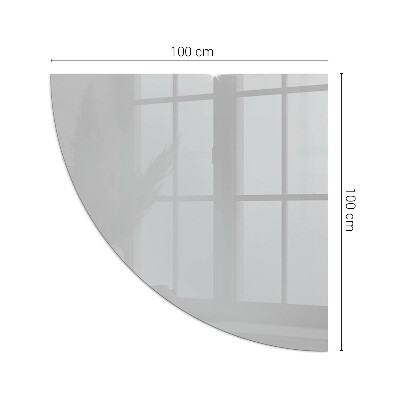 Plaque verre pour poêle quartier Couleur Gris clair