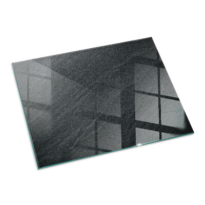 Plaque verre pour poêle rectangulaire Texture de pierre naturelle