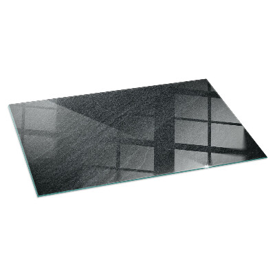 Plaque verre pour poêle rectangulaire Texture de pierre naturelle