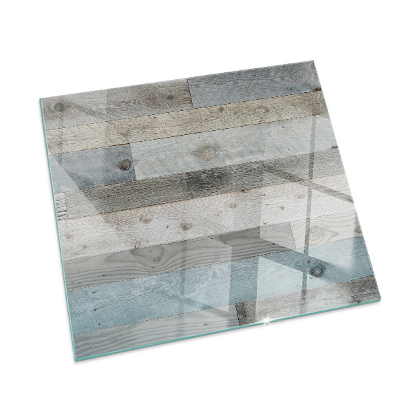 Plaque de sol en verre pour poêle rectangulaire Des planches de différentes nuances