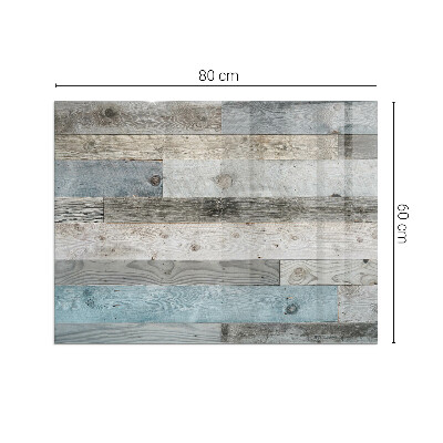 Plaque de sol en verre pour poêle rectangulaire Des planches de différentes nuances