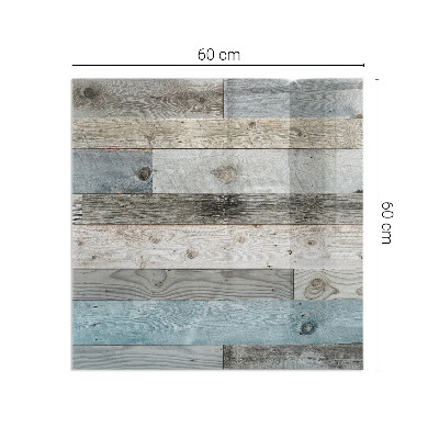 Plaque de sol en verre pour poêle rectangulaire Des planches de différentes nuances