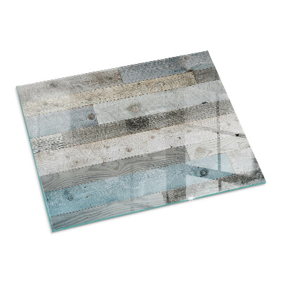 Plaque de sol en verre pour poêle rectangulaire Des planches de différentes nuances