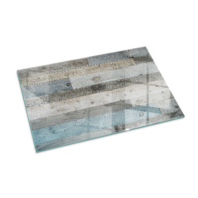 Plaque de sol en verre pour poêle rectangulaire Des planches de différentes nuances