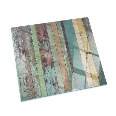 Plaque de sol en verre pour poêle rectangulaire Des planches de différentes nuances