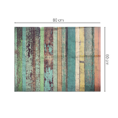 Plaque de sol en verre pour poêle rectangulaire Des planches de différentes nuances