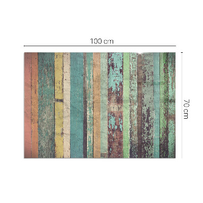 Plaque de sol en verre pour poêle rectangulaire Des planches de différentes nuances