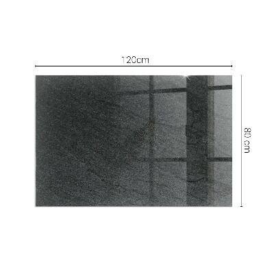 Plaque de sol en verre pour poêle rectangulaire Texture de la surface de la pierre