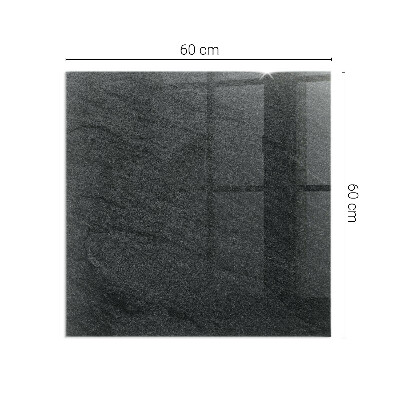 Plaque de sol en verre pour poêle rectangulaire Texture de la surface de la pierre