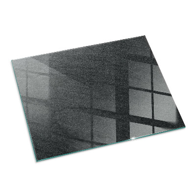 Plaque de sol en verre pour poêle rectangulaire Texture de la surface de la pierre