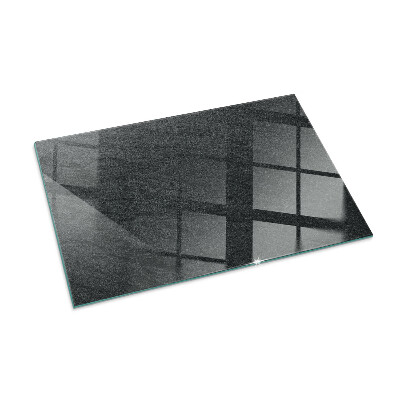 Plaque de sol en verre pour poêle rectangulaire Texture de la surface de la pierre