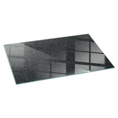 Plaque de sol en verre pour poêle rectangulaire Texture de la surface de la pierre