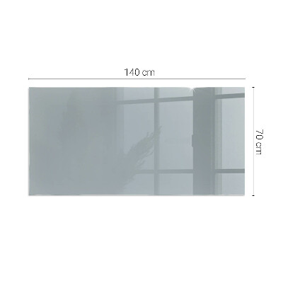 Plaque de sol en verre pour poêle rectangulaire Couleur Gris