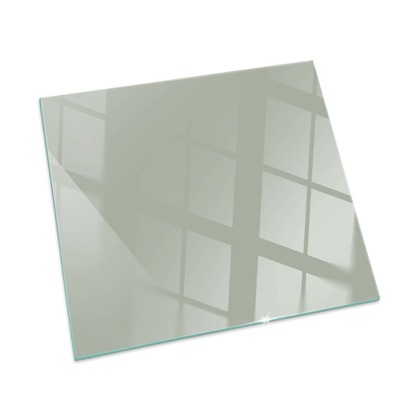 Plaque verre pour poêle rectangulaire Couleur Gris-vert