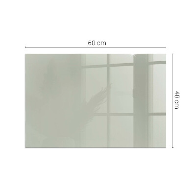 Plaque verre pour poêle rectangulaire Couleur Gris-vert