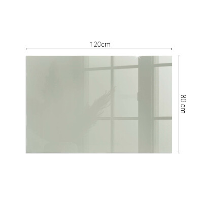 Plaque verre pour poêle rectangulaire Couleur Gris-vert
