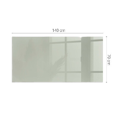 Plaque verre pour poêle rectangulaire Couleur Gris-vert