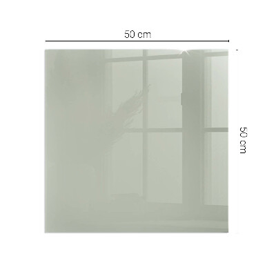Plaque verre pour poêle rectangulaire Couleur Gris-vert