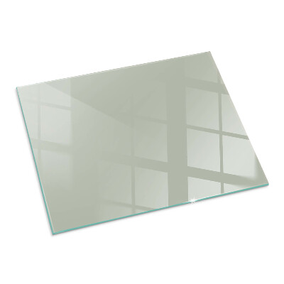 Plaque verre pour poêle rectangulaire Couleur Gris-vert