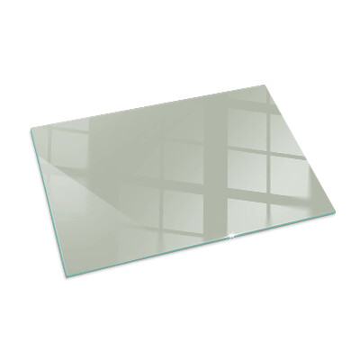 Plaque verre pour poêle rectangulaire Couleur Gris-vert