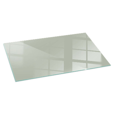 Plaque verre pour poêle rectangulaire Couleur Gris-vert