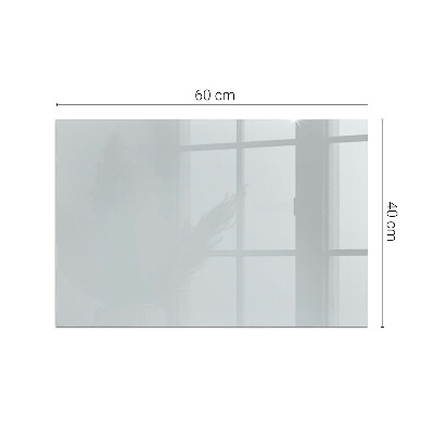 Plaque verre pour poêle rectangulaire Couleur Gris