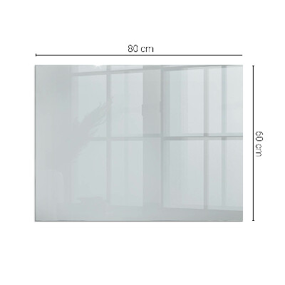 Plaque verre pour poêle rectangulaire Couleur Gris