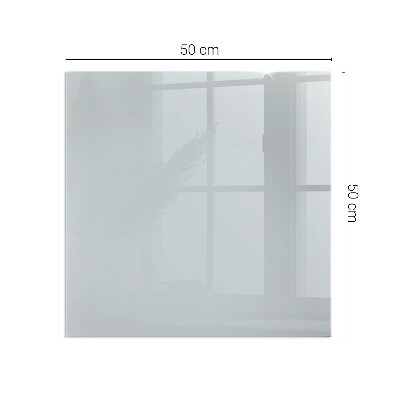 Plaque verre pour poêle rectangulaire Couleur Gris