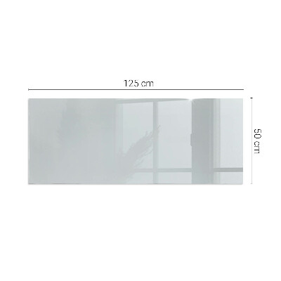 Plaque verre pour poêle rectangulaire Couleur Gris