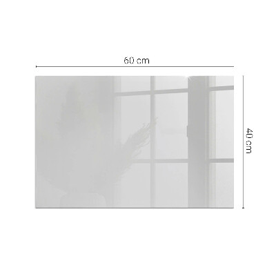 Plaque verre pour poêle rectangulaire Couleur Gris