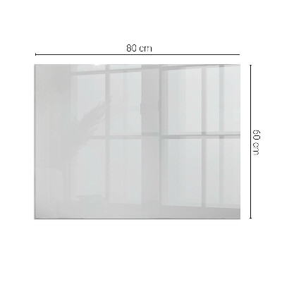 Plaque verre pour poêle rectangulaire Couleur Gris