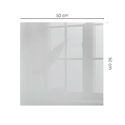 Plaque verre pour poêle rectangulaire Couleur Gris
