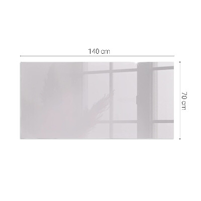 Plaque verre pour poêle rectangulaire Couleur violet clair