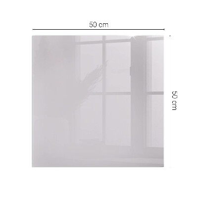 Plaque verre pour poêle rectangulaire Couleur violet clair