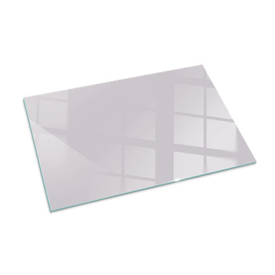 Plaque verre pour poêle rectangulaire Couleur violet clair