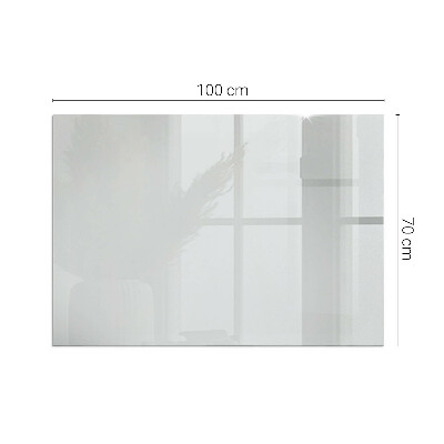 Plaque verre pour poêle rectangulaire Couleur Gris