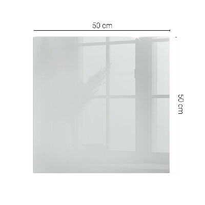 Plaque verre pour poêle rectangulaire Couleur Gris