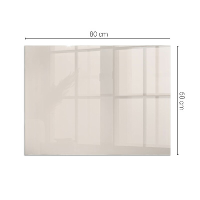 Plaque de sol en verre pour poêle rectangulaire Couleur rose pâle