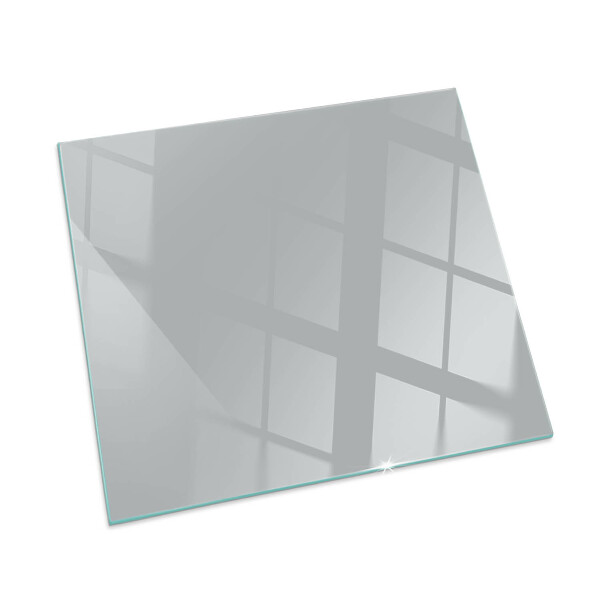 Plaque verre pour poêle rectangulaire Couleur Gris clair