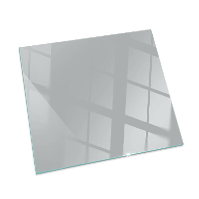 Plaque verre pour poêle rectangulaire Couleur Gris clair