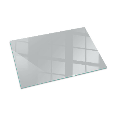 Plaque verre pour poêle rectangulaire Couleur Gris clair