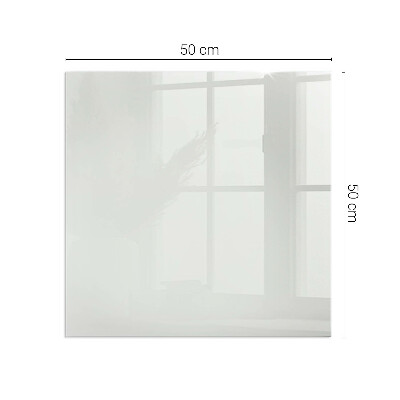 Plaque verre pour poêle rectangulaire Couleur Gris