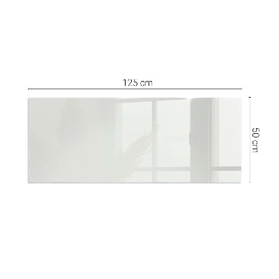 Plaque verre pour poêle rectangulaire Couleur Gris