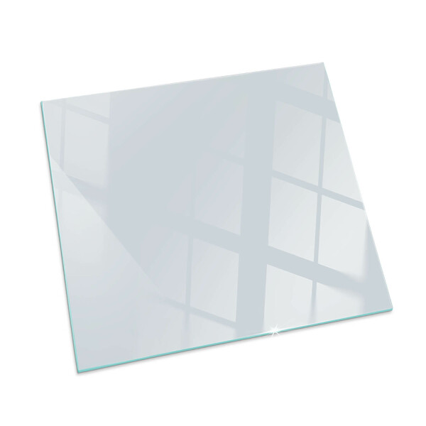 Plaque verre pour poêle rectangulaire Couleur Gris clair