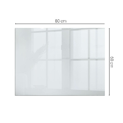 Plaque verre pour poêle rectangulaire Couleur Gris clair