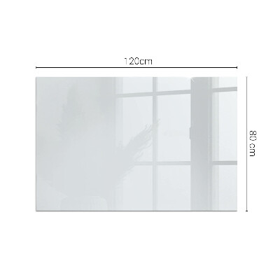 Plaque verre pour poêle rectangulaire Couleur Gris clair